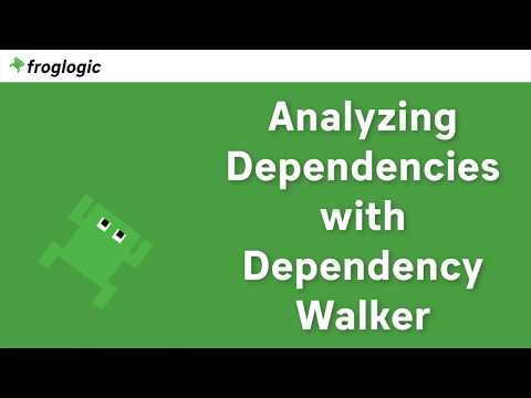 Analyzing Dependencies with Dependency Walker