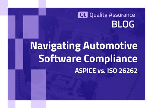 Navigating Automotive Software Compliance: ASPICE vs. ISO 26262
