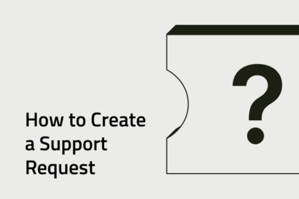 How to Create a Support Request?