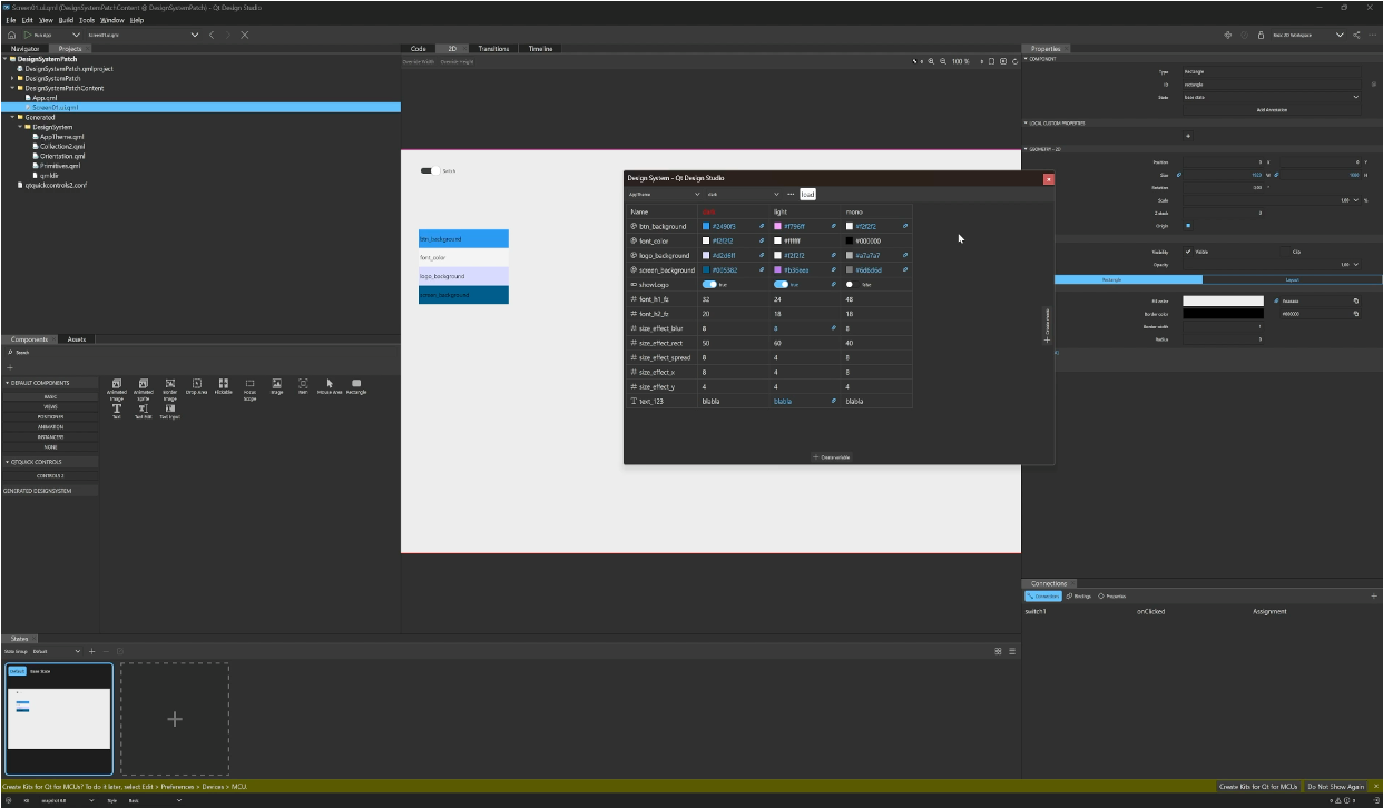Design System Control