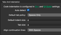 qtc16indent